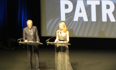 Hommage à Patricia Clarkson (toutes les photos CNM)