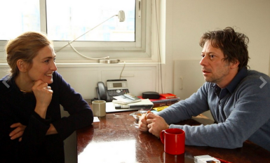 Julie Gayet et Mathieu Amalric (photo Ciné+)